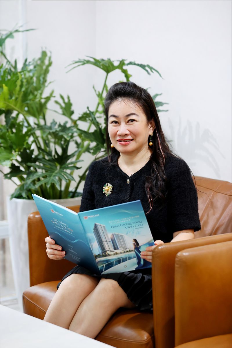 Tổng giám đốc FUTA Land Trần Thị Hoa Xim: "Làm dự án bất động sản phải đáng sống và đáng tin"